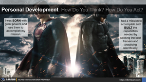 Personal Development (Batman vs Superman) Thumbnail