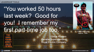 Steve Romero - 50 Hour Weeks Thumbnail