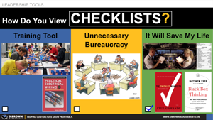 Using Checklists Effectively Thumbnail