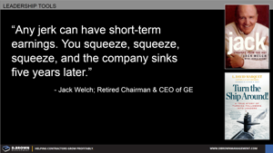 Jack Welch - Any Jerk Short-Term Earnings Thumbnail