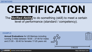 Definition - Certification Thumbnail