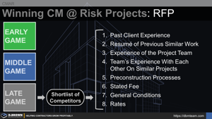 8 Factors in Winning at the RFP Stage for CMAR Projects Thumbnail