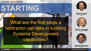 Building a Systems Development Team - Starting Thumbnail