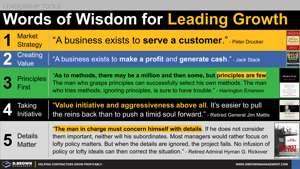 Words of Wisdom for Leading Growth Thumbnail