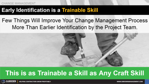 Early Identification as a Trainable Skill Thumbnail