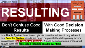 Changing a Good Decision Making Process Based on Results Thumbnail