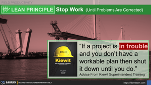 Lean Principle - Stop Work (Until Problems Are Corrected) Thumbnail
