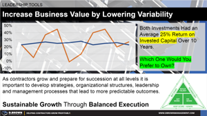 Increased Value by Lowering Variability Thumbnail