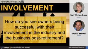 Retirement Onboarding - Post-Retirement Business Involvement Thumbnail