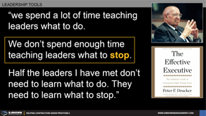 Stop Doing Things - Peter F. Drucker Thumbnail