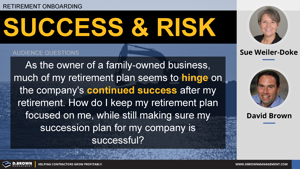 Retirement Onboarding - Success & Risk Thumbnail