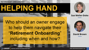 Retirement Onboarding - Where to Turn for a Helping Hand Thumbnail